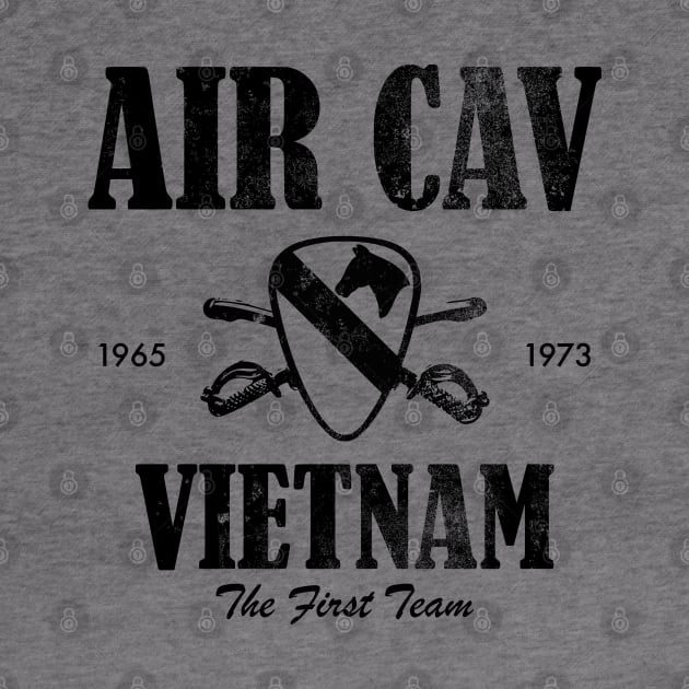 Air Cav Vietnam - The First Team (subdued) (distressed) by TCP